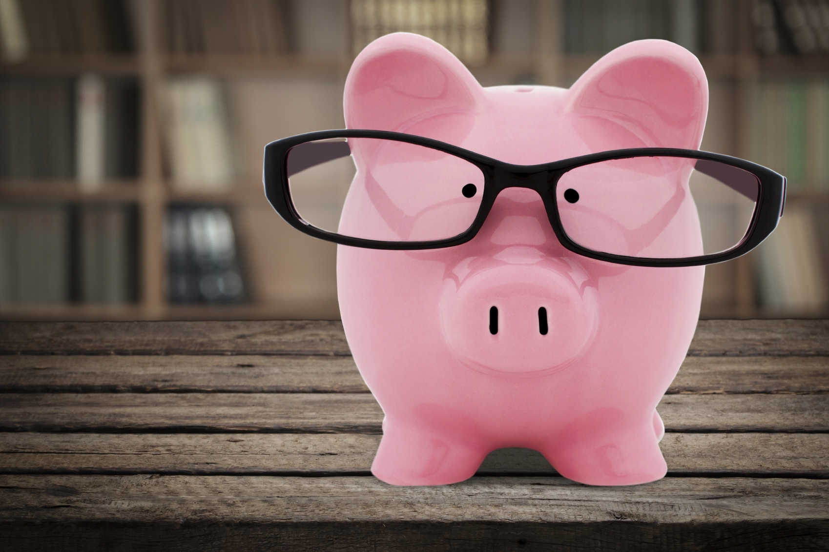 iStock Piggy in glasses