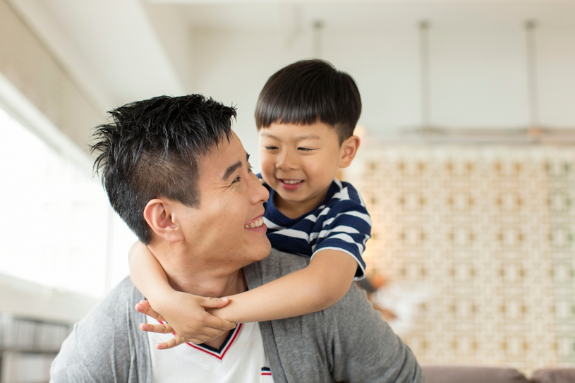 Man with son iStock 000040311832Large copy